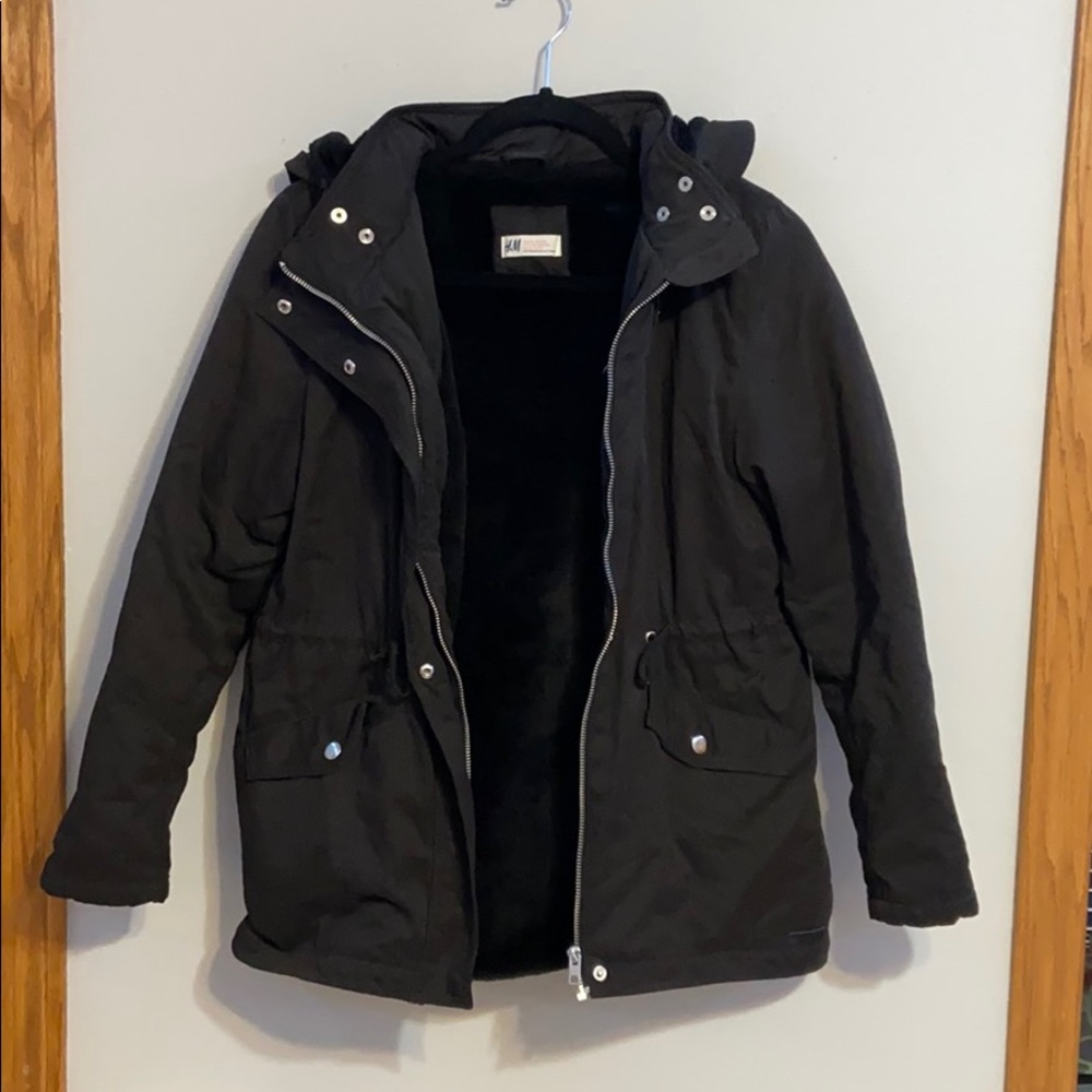 H&M black Coat